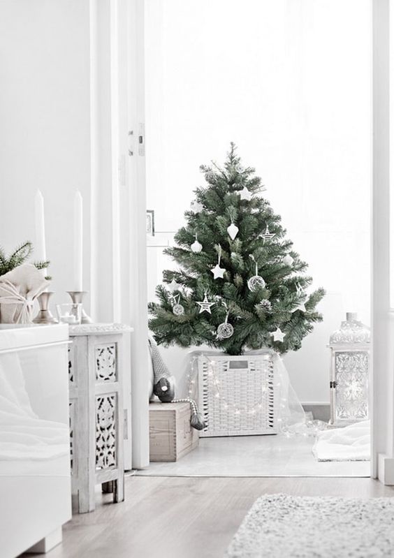 Navidad blanca y natural | Visión Interiorista